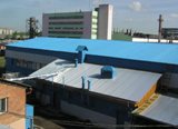 Покраска оцинкованной крыши