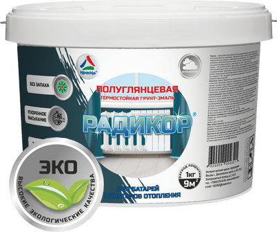 Радикор - эмаль для радиаторов с эффектом "горячего отверждения"